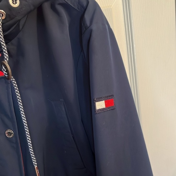 ❤️Tommy Hilfiger utility style winter jacket women’s M navy - Picture 11 of 15